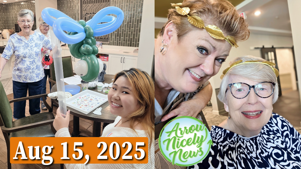 Arrow Nicely News – August 15, 2025